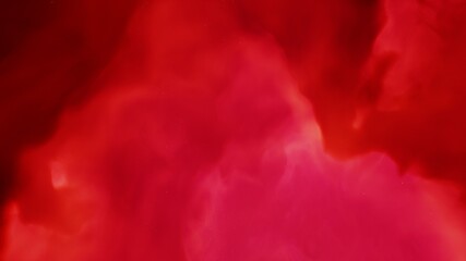 Abstract nebula clouds of color smoke on black texture universe background. Colored fluid powder explosion, dust, galaxy, vape smoke liquid abstract clouds 3d render