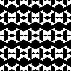 Seamless pattern.Geometric backdrop. Rhombuses, trapeziums, figures ornament. Folk wallpaper. Ethnic motif. Simple shapes background. Digital paper, textile print, web design, abstract.