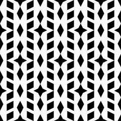 Rhombuses, stars ornament. Seamless pattern. Ethnic motif. Geometric background. Diamonds, crosses backdrop. Digital paper, textile print, abstract. Lozenges, signs wallpaper. Vector.