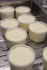 equipment of a private cheese factory and stages of preparation and production