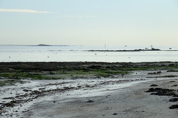 The bay of la Baule, on the Atlantic coast. 