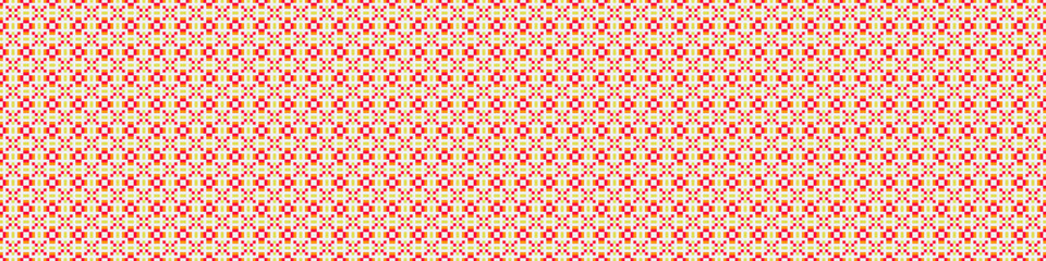 Abstract Cross Pattern Dots Logo generative computational art illustration