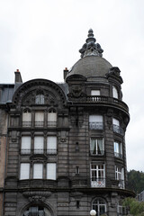 Building of the town of Le Mont-Dore in France