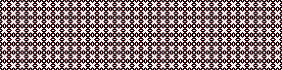 Fototapeta premium Abstract Cross Pattern Dots Logo generative computational art illustration