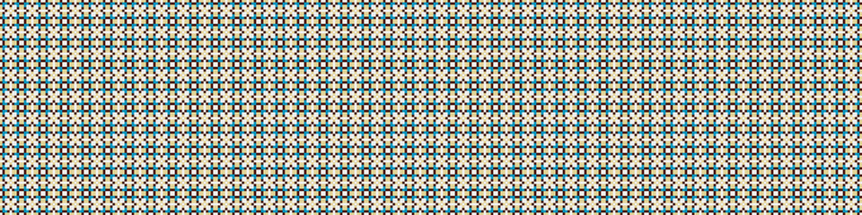 Abstract Cross Pattern Dots Logo generative computational art illustration