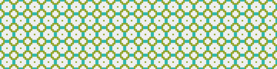 Abstract Cross Pattern Dots Logo generative computational art illustration