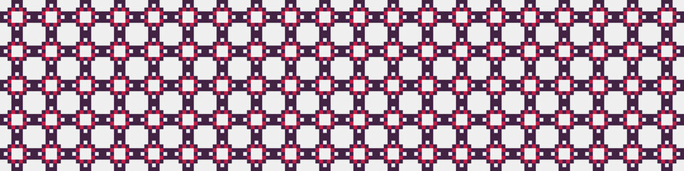 Abstract Cross Pattern Dots Logo generative computational art illustration