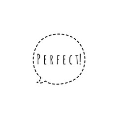 ''Perfect'' Lettering