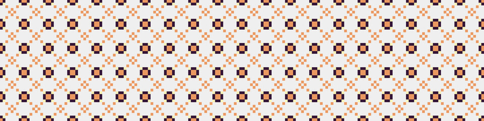 Abstract Cross Pattern Dots Logo generative computational art illustration