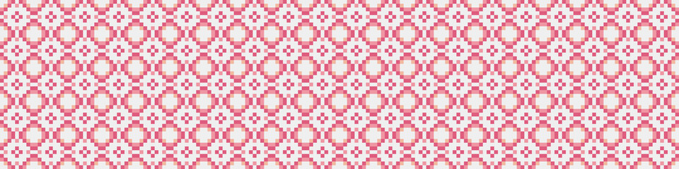 Abstract Cross Pattern Dots Logo generative computational art illustration