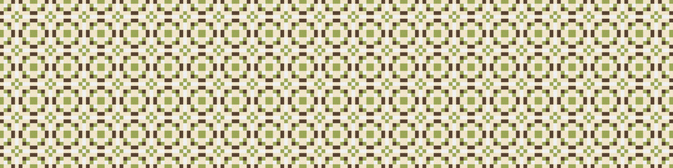 Abstract Cross Pattern Dots Logo generative computational art illustration