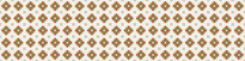 Abstract Cross Pattern Dots Logo generative computational art illustration