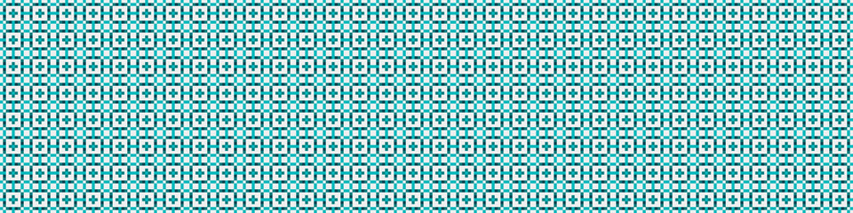 Abstract Cross Pattern Dots Logo generative computational art illustration