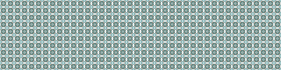 Abstract Cross Pattern Dots Logo generative computational art illustration