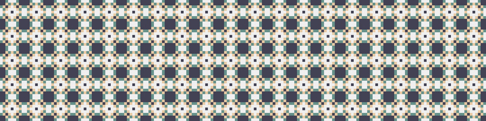 Abstract Cross Pattern Dots Logo generative computational art illustration