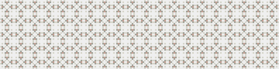 Fototapeta premium Abstract Cross Pattern Dots Logo generative computational art illustration