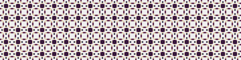 Abstract Cross Pattern Dots Logo generative computational art illustration