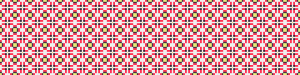 Abstract Cross Pattern Dots Logo generative computational art illustration