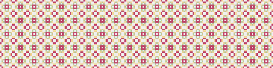 Abstract Cross Pattern Dots Logo generative computational art illustration