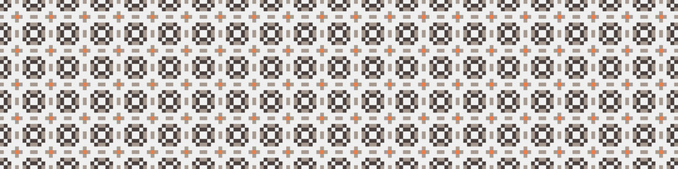 Abstract Cross Pattern Dots Logo generative computational art illustration