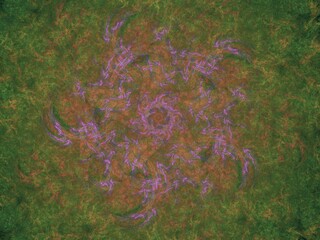 Naklejka premium Imaginatory fractal background Image