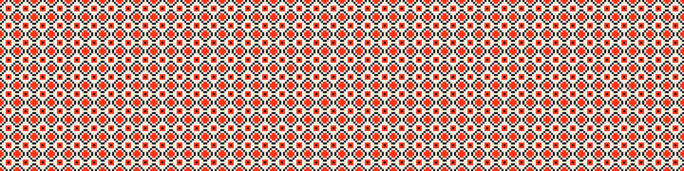 Abstract Cross Pattern Dots Logo generative computational art illustration