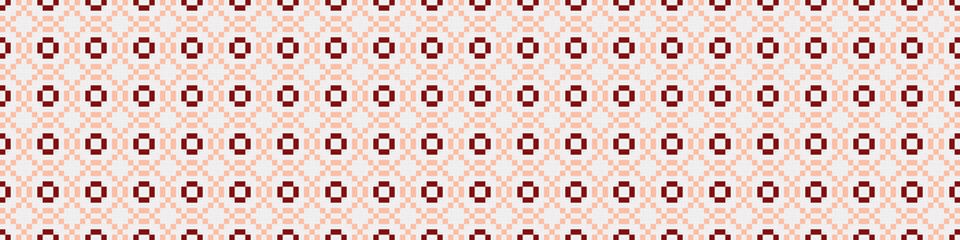 Abstract Cross Pattern Dots Logo generative computational art illustration