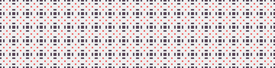 Fototapeta premium Abstract Cross Pattern Dots Logo generative computational art illustration