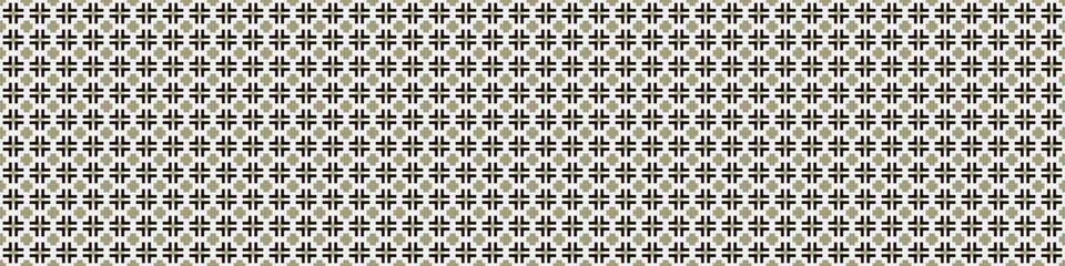 Abstract Cross Pattern Dots generative computational art illustration