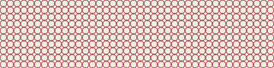 Abstract Cross Pattern Dots generative computational art illustration