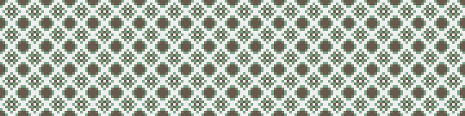 Abstract Cross Pattern Dots Logo generative computational art illustration