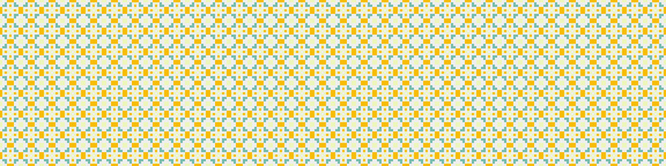 Abstract Cross Pattern Dots Logo generative computational art illustration