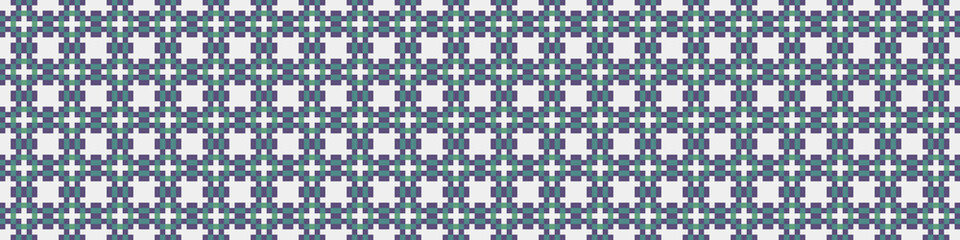 Abstract Cross Pattern Dots Logo generative computational art illustration