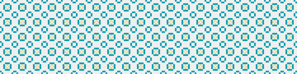 Abstract Cross Pattern Dots Logo generative computational art illustration