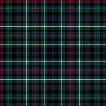 MacKenzie Modern Tartan Seamless Pattern - Repeating pattern design of Modern tartan