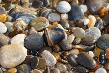 Pebble on the beach