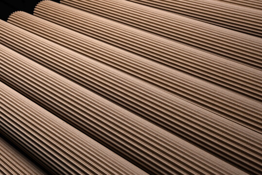 ringed corrugated cardboard
