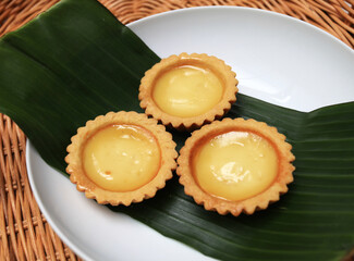 Indonesian Pie Susu or milk pies most famous in Bali.