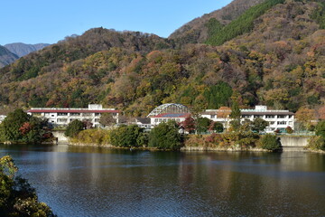 Fototapeta na wymiar 丹沢湖