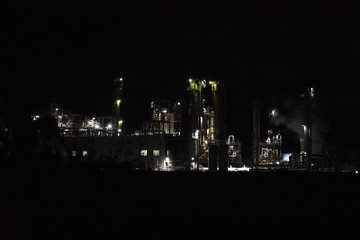富士市工場夜景