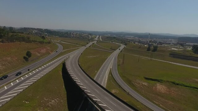 Imagens A&eacute;reas de Rodovia Federal