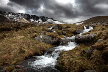 Mountain Stream on Cairngorm mountain