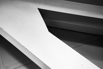 Abstract Black and White Geometry