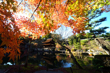 秋の虎渓山永保寺