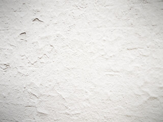 White concrete wall, selective focus, copy space