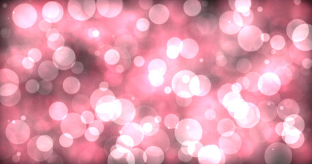 Blurred background with bright spots on color background