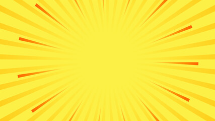 Abstract Orange Starburst Beams Background Design Elements Vector Design Style