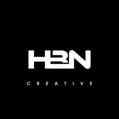 HBN Letter Initial Logo Design Template Vector Illustration	
