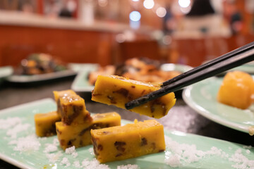 Chinese traditional snack mung bean cake