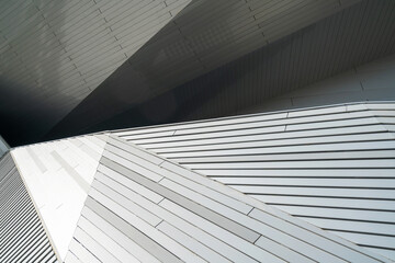 Empty square floor and modern architecture in Taiyuan, Shanxi Province, China © onlyyouqj